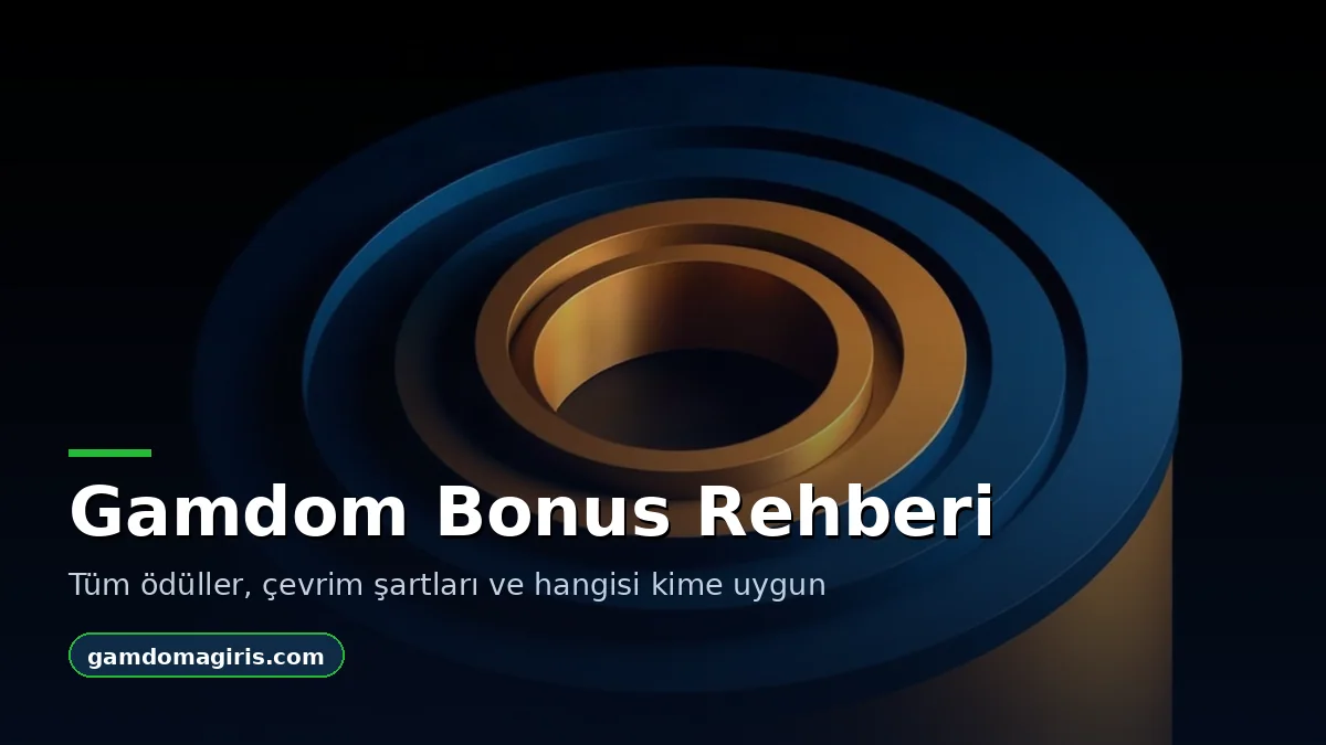 Gamdom Bonus: Tüm Ödüller ve Hangisi Kime Uygun 3 Gamdom bonus türlerinin karşılaştırıldığı rehber görseli